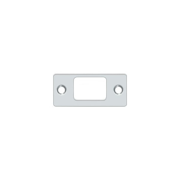 SP2753U26 Deadbolt Strike Plate Polished Chrome, 10PK